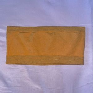 Urban Outfitters mustard tube top